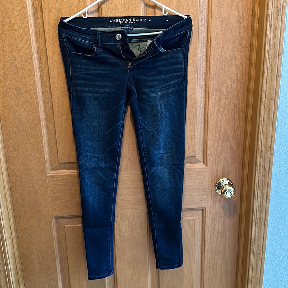 AEO DENIM X SUPER LOW JEGGING